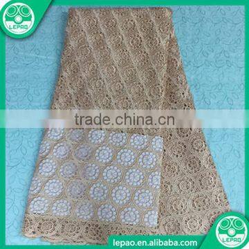 2016 Wholesale African Lace Fabrics, Swiss Voile Lace , Cotton Lace Fabric photo-5