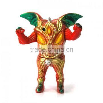 antique hard plastic monster action figure toys/customized made decor ogre action figures/oem wings action figure exporter