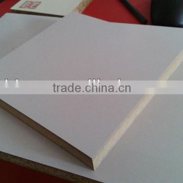 Funiture grade white melamine particle board