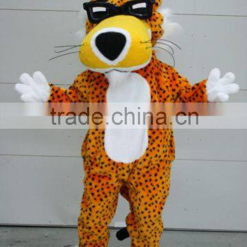 2016 chester cheetah costume/panther mascot costume for sale