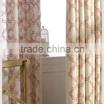 2016 polyester India style wholesale curtain fabrics floral designs Jaquard Drapes