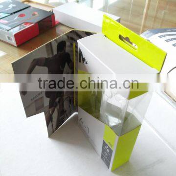 China Embossing Magnetic Closure Reusable Paper Earphone Packaging Box