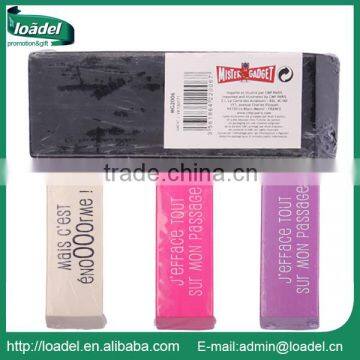 Hot selling customized logo promotion giant eraser