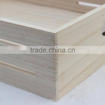 Factory Price Nature Color Wooden Breakfast Set Tray,sushi Tray Sets photo-4