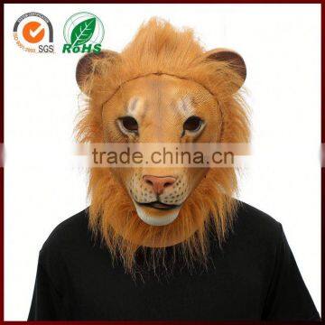 Halloween Design Carnival Lion Full Head Rubber Latex Animal Masks