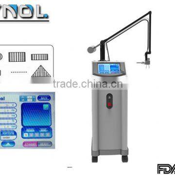 Portable 2015 Trading Beauty Equipments 40W Vascular Treatment 0.1-2.6mm Co2 Fractional Laser Warts Removal photo-2