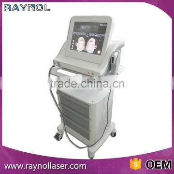 3 Transducer Facial Double Chin Removal HIFU Machine Price