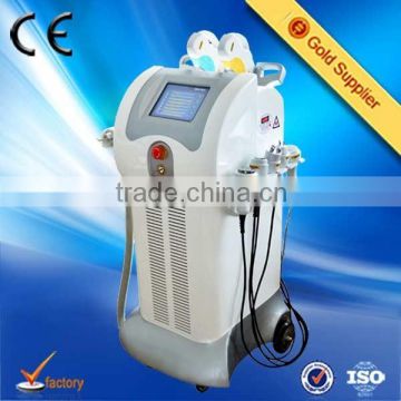 2015 new salon CE approved 8 in one multifuncional ipl rf eligth cavitation