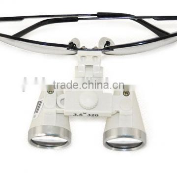 2016 Hot Sale Denshine Brand New Dentist Dental Surgical Medical Binocular Loupes 3.5X 320mm Optical Glass Loupe