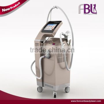 best equipped Microchannel diode laser 808nm hair removal skin rejuvenation stationary machine (DIDO-III)