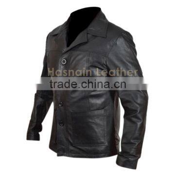 Men's Genuine Leather Coat Men's Leather Blazer