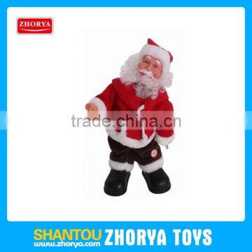 Battery operated Musical Walking Santa Claus,promotional gift.christmas gift