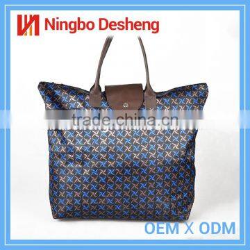 Foldable Korean Fashion Cosmetic lady handbag women tote bag