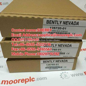 BENTLY NEVADA	125760-01 IN STOCK