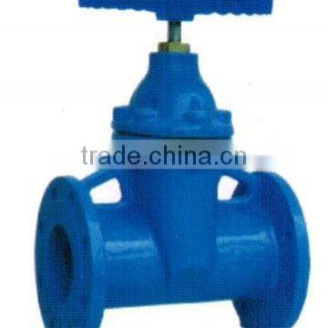 DIN 3352 F5 Non rising stem resilient soft seated gate valve (ductile iron)