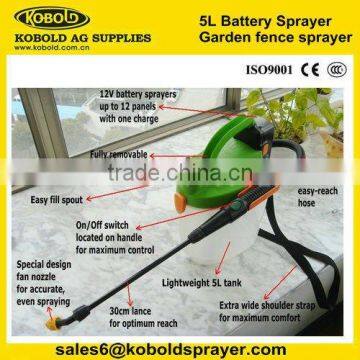 5L garden electric power sprayer