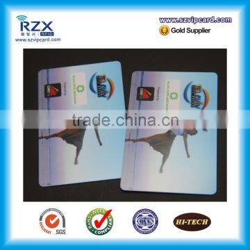 PVC CR80 standatd printing member ship loyalty VIP card