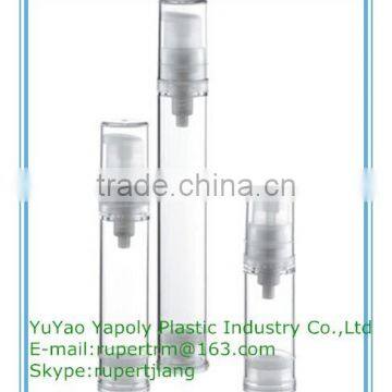 Good quality AS airless cosmetic bottle Cosmetic airless pump bottle