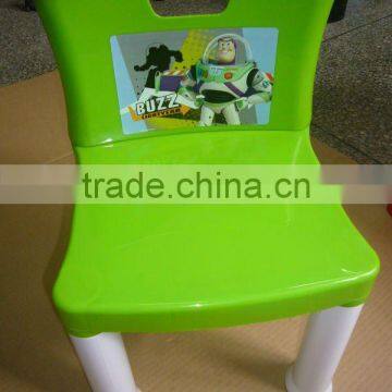 children chair with toy story sticker