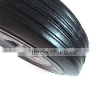 Hand Truck Tire With Plastic Hub Semi Pneumatic 10" x 2.5 Wheel photo-2