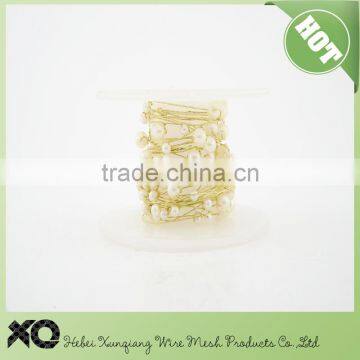 yellow pearl jewelry wire