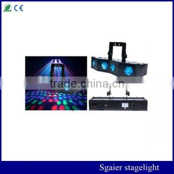 2014 new 256pcs LED four eyes moon light waves led Scan Light