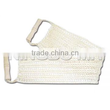 Sisal Back Strap Natural Scrubber Exfoliating Bath Shower Spa Sponge Body Skin