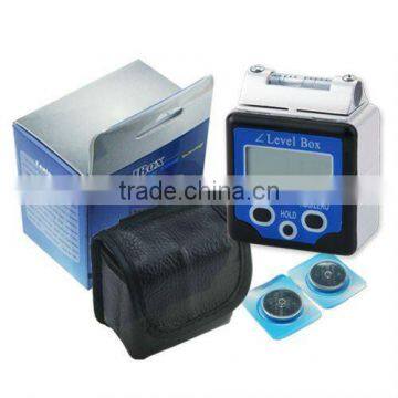 Magnets and Spirit Level +/-180 Degree (0~360degree) Range +Data HOLD Function Digital 360 Degree Bevel Box / Inclinometer photo-2