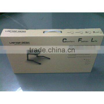 Adjustable Laptop Table/Portable Bed Tray Book Stand Dual Layer Tablet photo-6