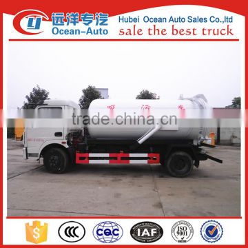 Mini 5CBM Dongfeng dfac sewage sucking truck