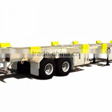 China Manufacturer 3 Axle 40ft Flatbed Container Trailer photo-6