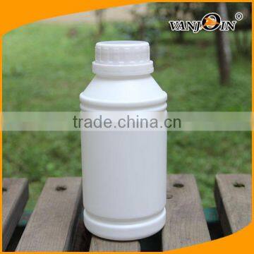 530ml HDPE Plastic Modern Round Bottle With Screw Cap For Pharmacy