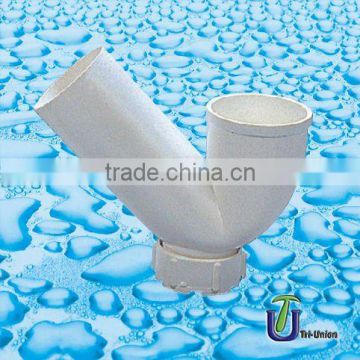 PVC-U plastic elbow socket single DIN /PVC elbow