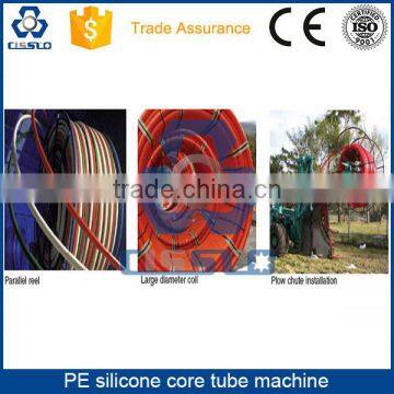 Most Popular HDPE Silicone Core Optical Fiber Cladding Duct Making Machine photo-4