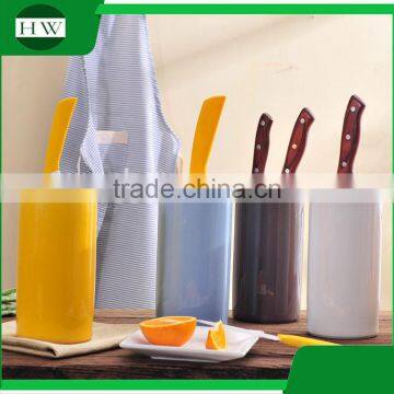 Kitchen Accessories Eco Plastic Round Flatware Knife Storage Rack Holder photo-2