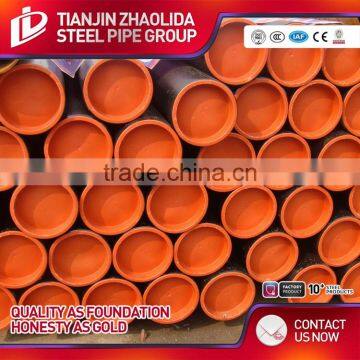 Zhaolida Brand Black Welded Carbon Steel Pipe for Liquid Price per Ton photo-2