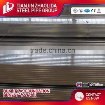 BS1387 SCH 40 60 ERW Galvanized Oval Shaped Steel Pipe for Greenhouse photo-3