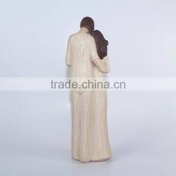 Wood Imitation Polyresin Family Figurine photo-4
