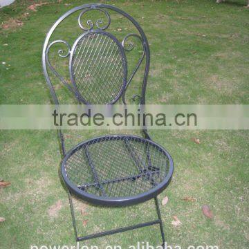 Shabby Antique Black Antirust Metal Outdoor Table Coffee Table photo-2