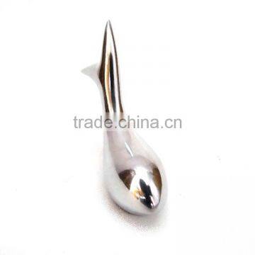 Aluminum Metal Fish Sculpture Figurine photo-3