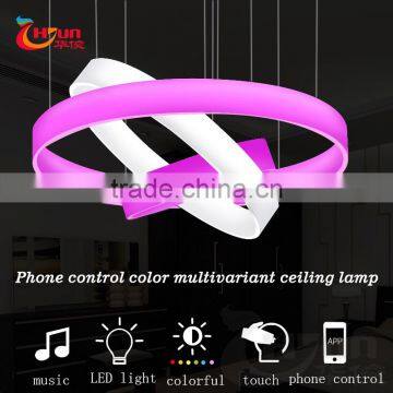 modern droplight led color changing indoor pendant,hang up ceiling lamp, led ceiling lamp