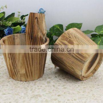 Custom Made Small Wooden Rice Bucket photo-2