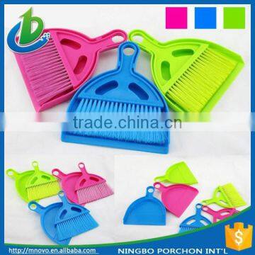 Plastic floor brooms and brushes