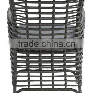 Outdoor handwoven wicker chair