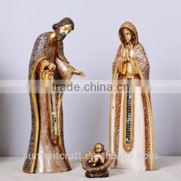 Resin Native American Nativity Sets Holy Family Figurines Figures photo-5