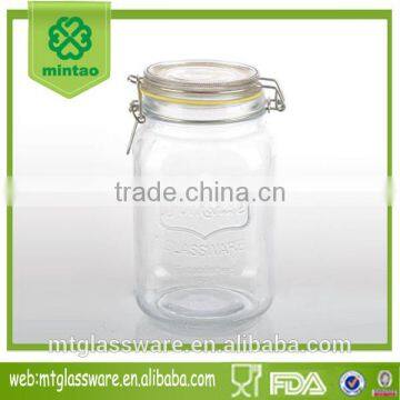 53/46oz Large Honey Food Storage Jars Empty Preserving Jar Set photo-2