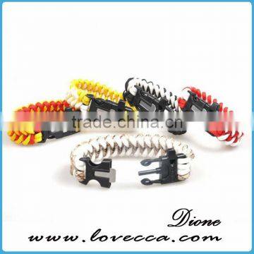 New Fashion Military 7 Strands Cheap Paracord Survival Bracelet for Outdoor Sport photo-4