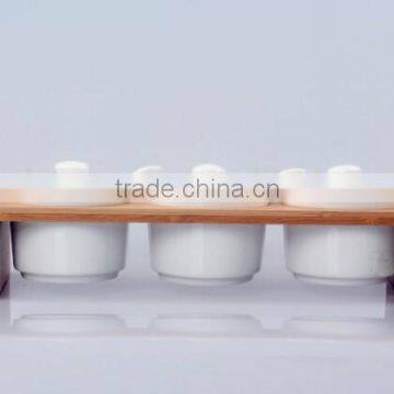 Spice Rack Set With Ceramic Jar, Sauces Rack Set, Set of Spices photo-3