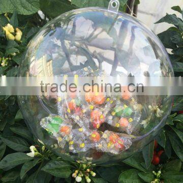 Clear Plastic Craft Gift Balls Transparent Acrylic Ball photo-3