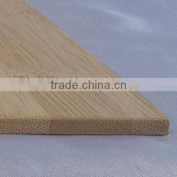 1 layer plain pressed unfinished natural bamboo panel sheet for furniture use